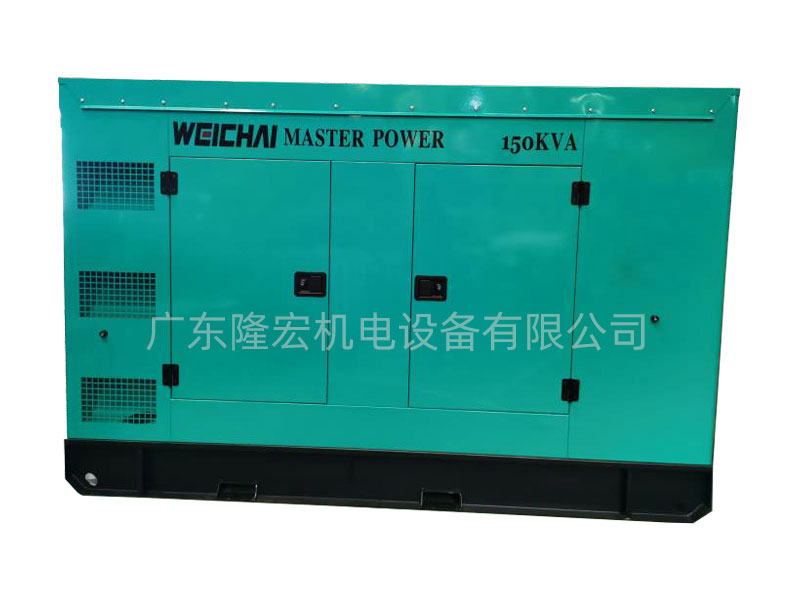 100KW Weichai silent generator set