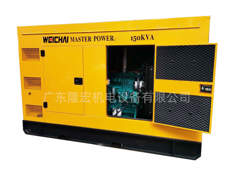 400KW Weichai mute generator set